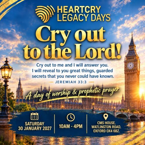 HEARTCRY LEGACY DAYS - CRY OUT TO THE LORD 30.01.27