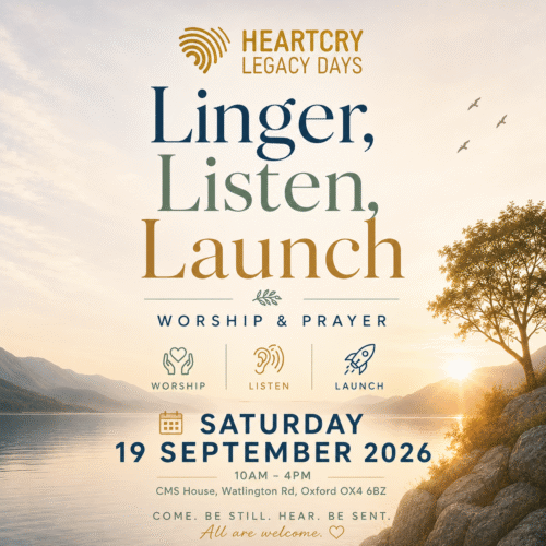 HEARTCRY LEGACY DAY - LINGER, LISTEN, LAUNCH 19.09.26